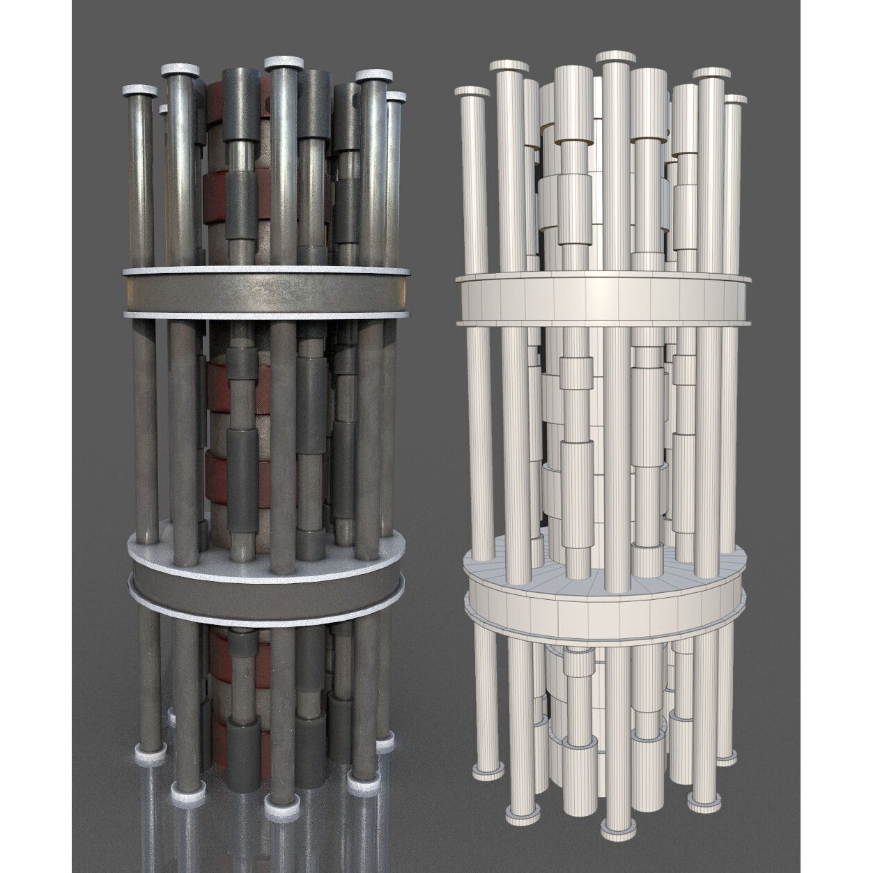 ISB Style Room - Low-Poly Game-Ready 3D Model - View 32