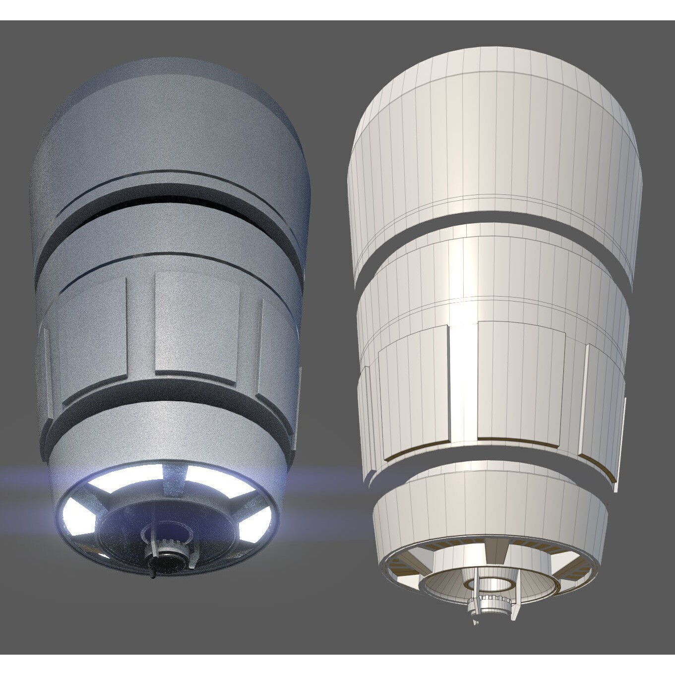 ISB Style Room - Low-Poly Game-Ready 3D Model - View 35