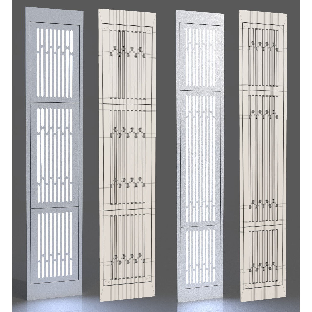 ISB Style Room - Low-Poly Game-Ready 3D Model - View 36