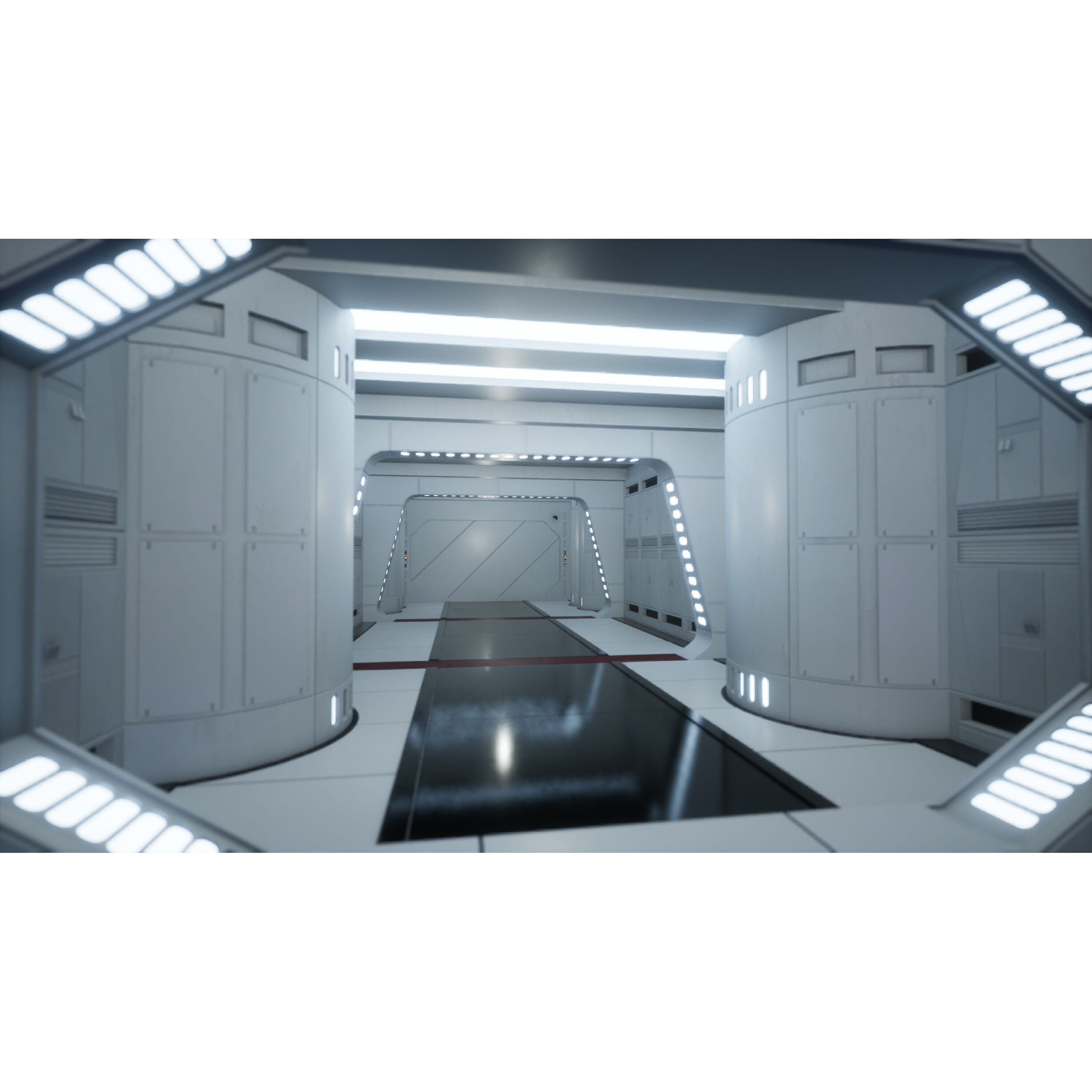 ISB Style Room - Low-Poly Game-Ready 3D Model - View 4