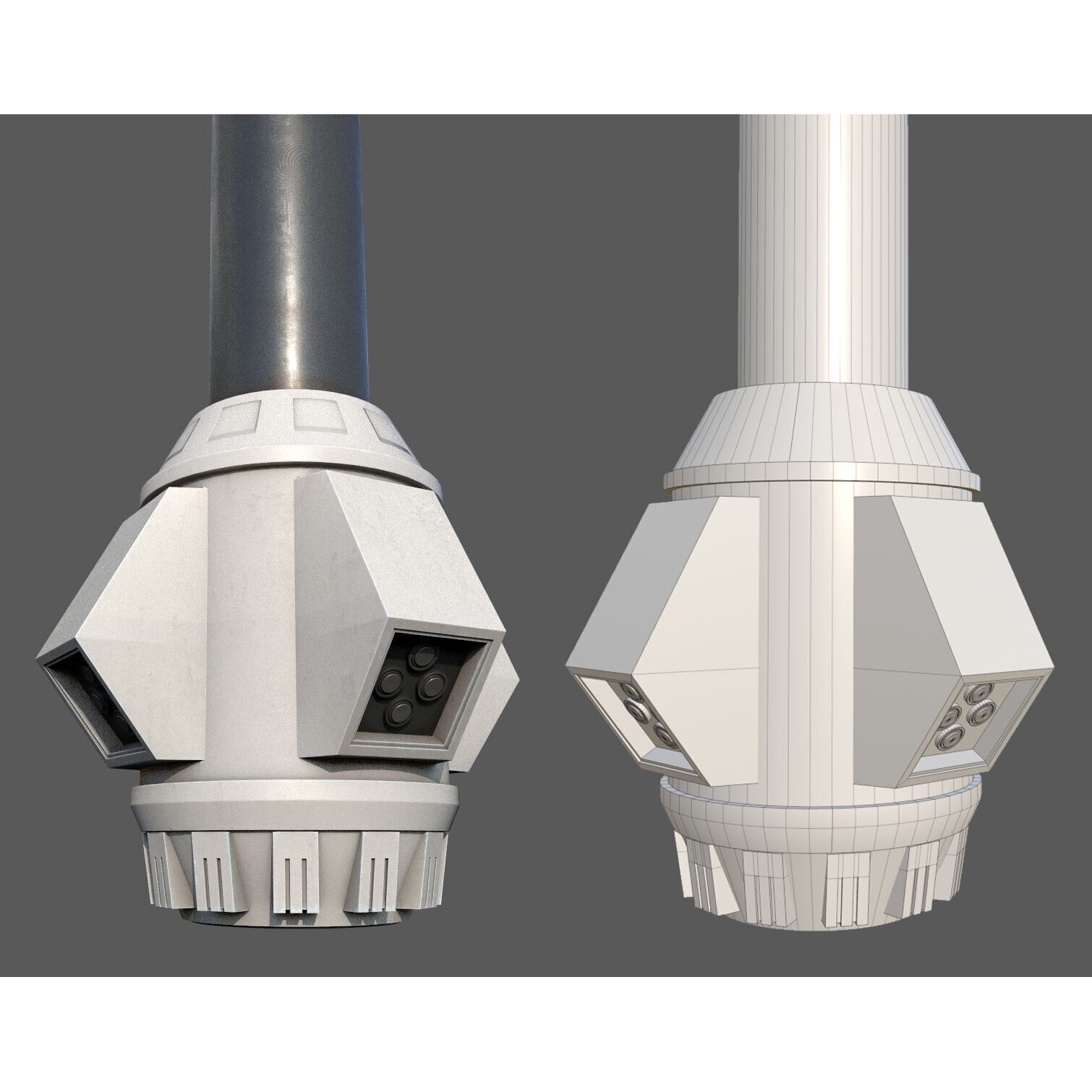 ISB Style Room - Low-Poly Game-Ready 3D Model - View 49