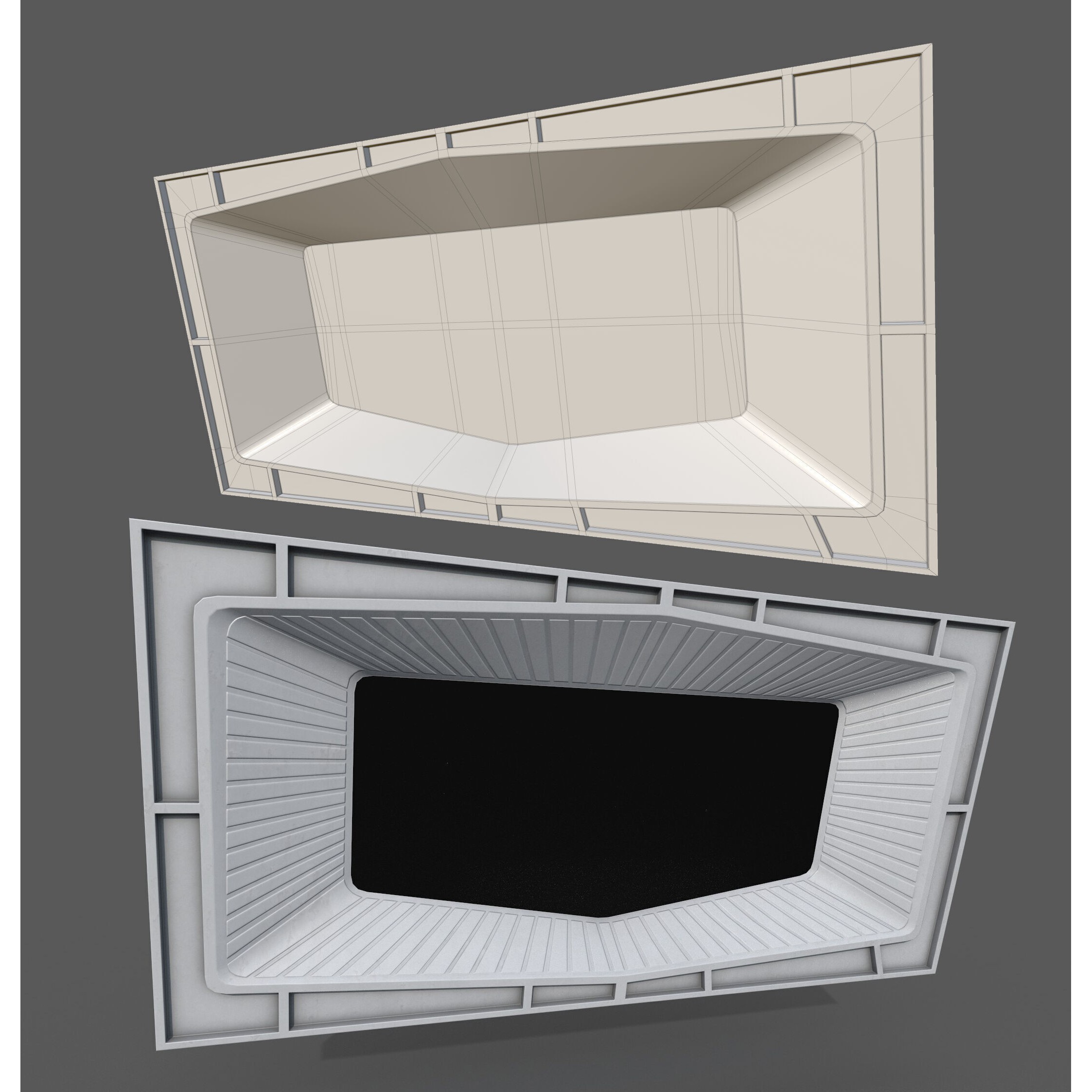 ISB Style Room - Low-Poly Game-Ready 3D Model - View 51