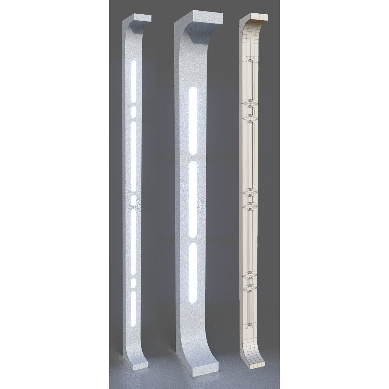 ISB Style Room - Low-Poly Game-Ready 3D Model - View 52