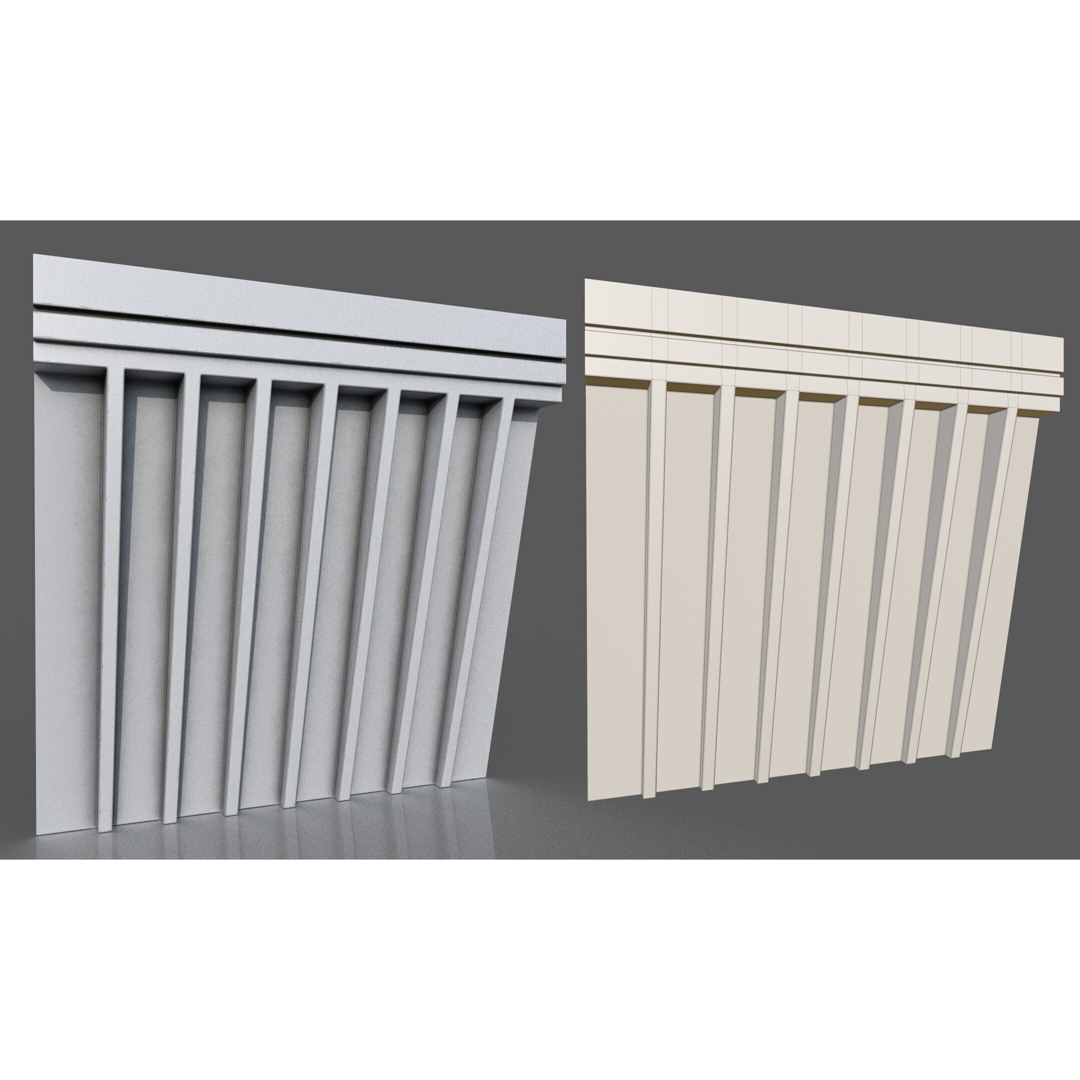 ISB Style Room - Low-Poly Game-Ready 3D Model - View 54