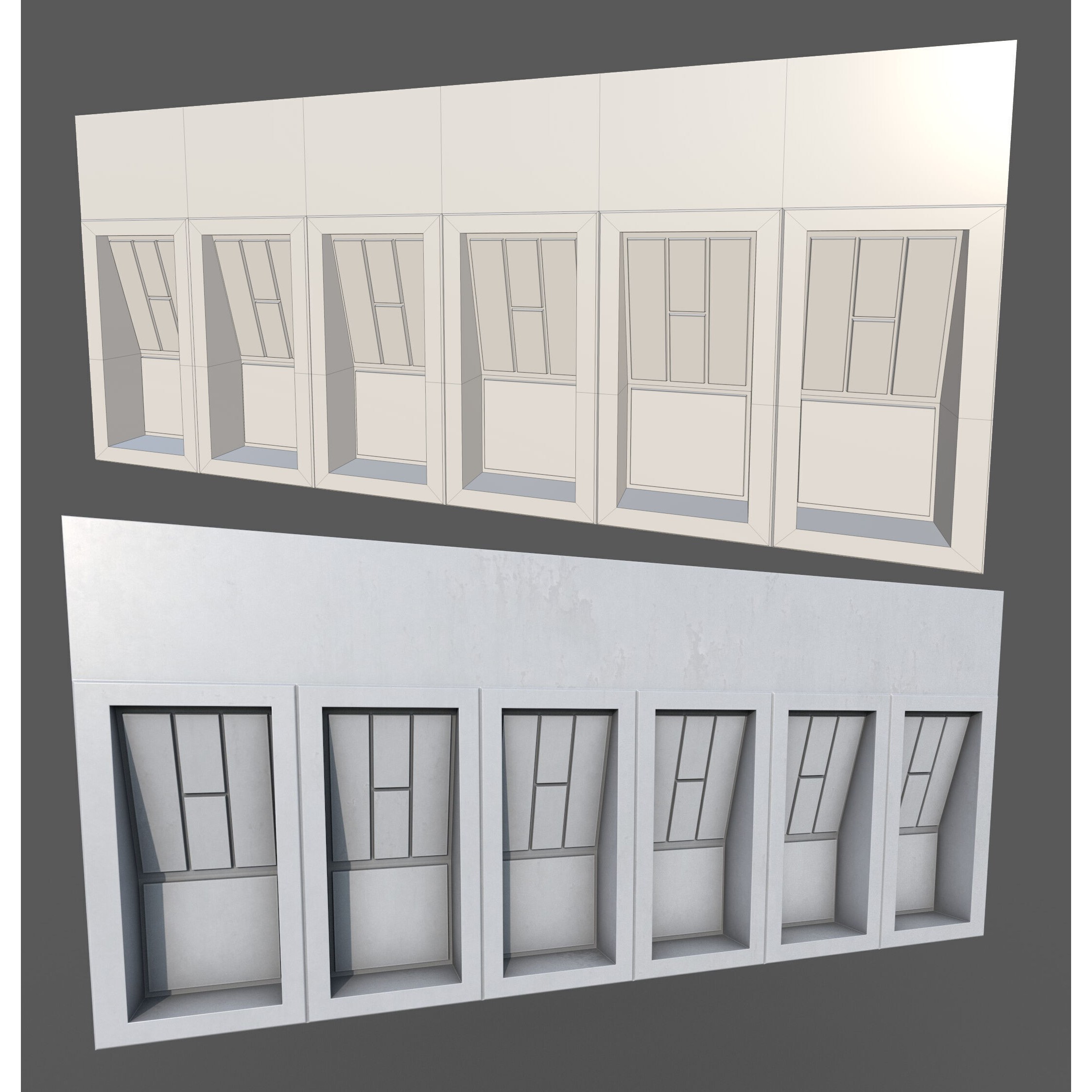 ISB Style Room - Low-Poly Game-Ready 3D Model - View 55