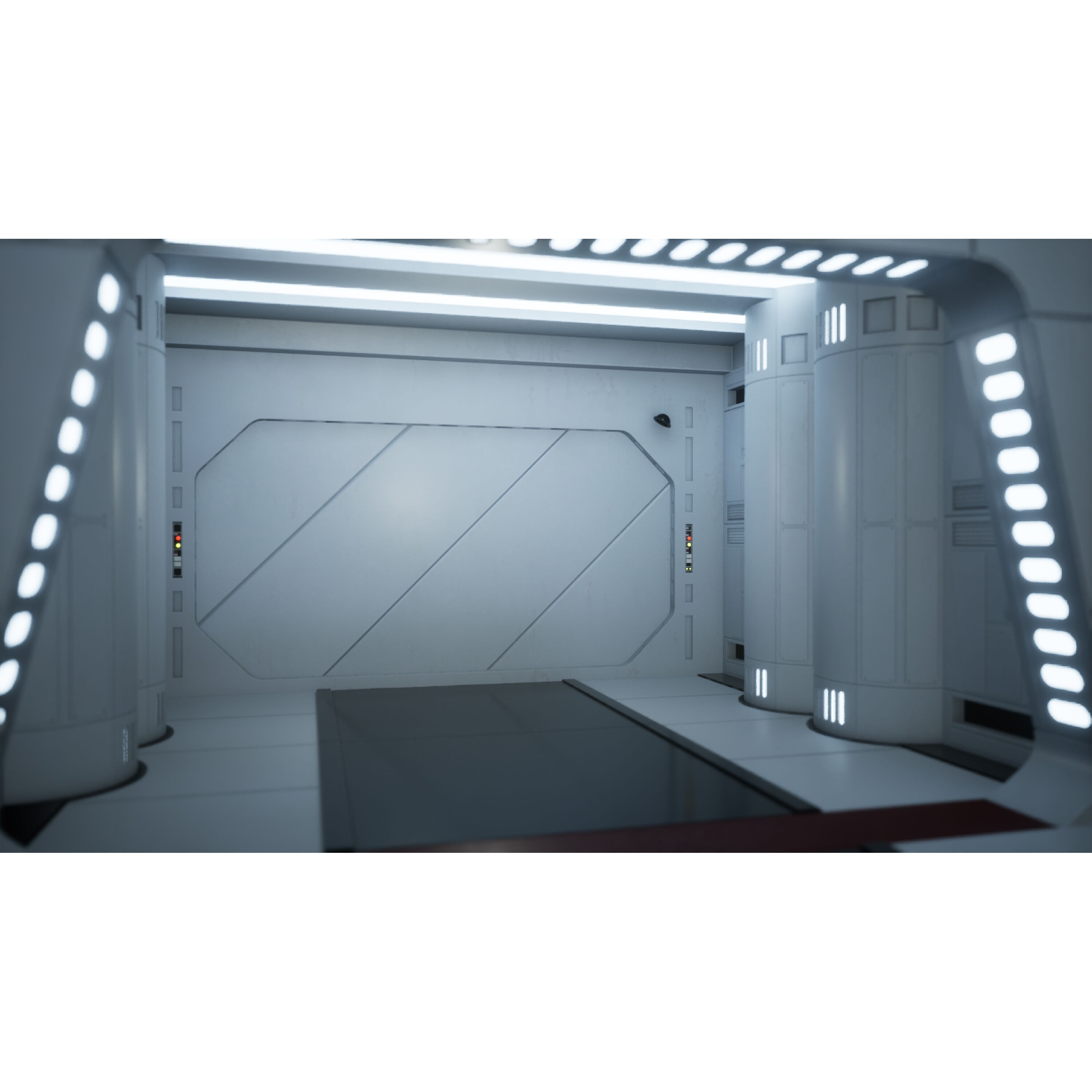 ISB Style Room - Low-Poly Game-Ready 3D Model - View 6