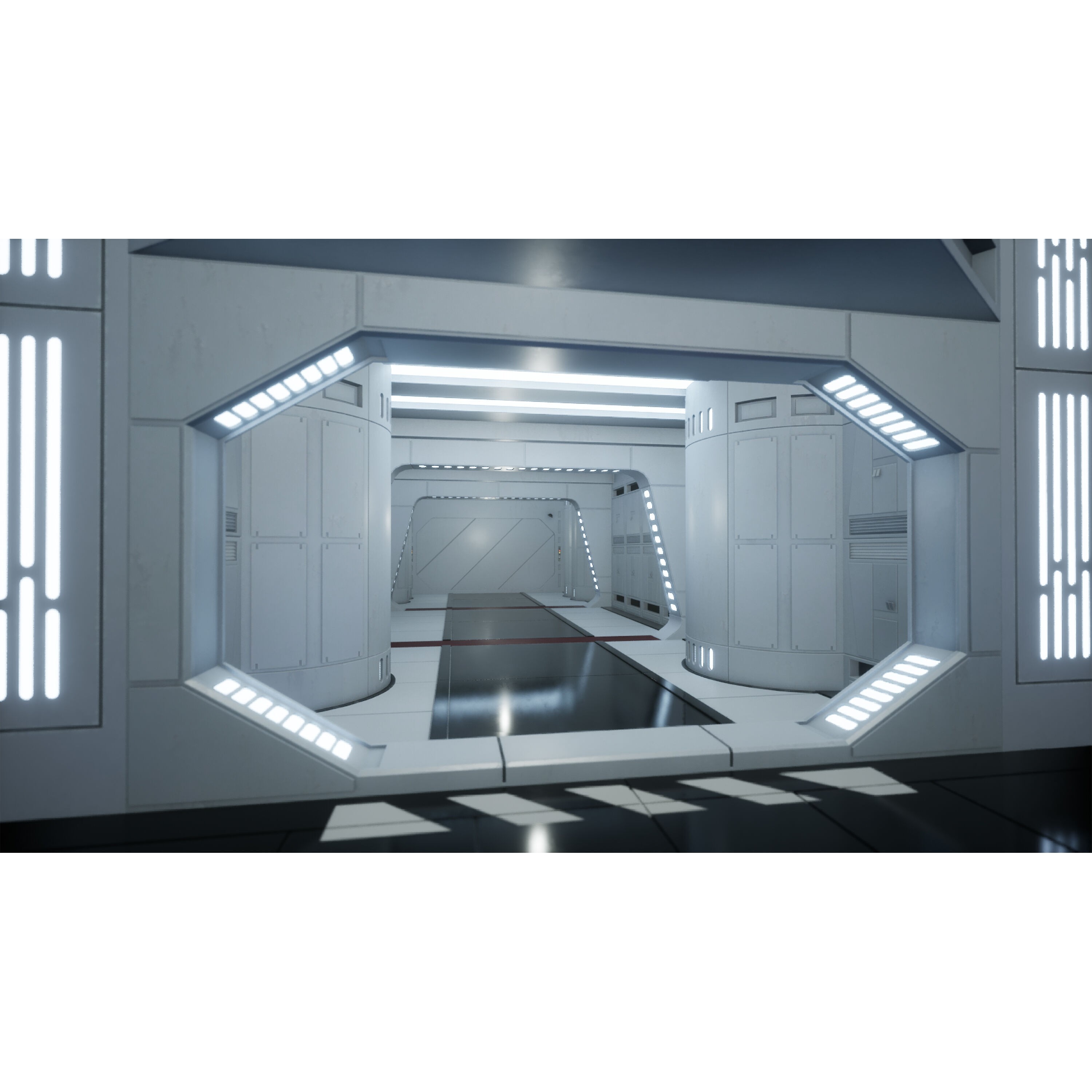 ISB Style Room - Low-Poly Game-Ready 3D Model - View 7