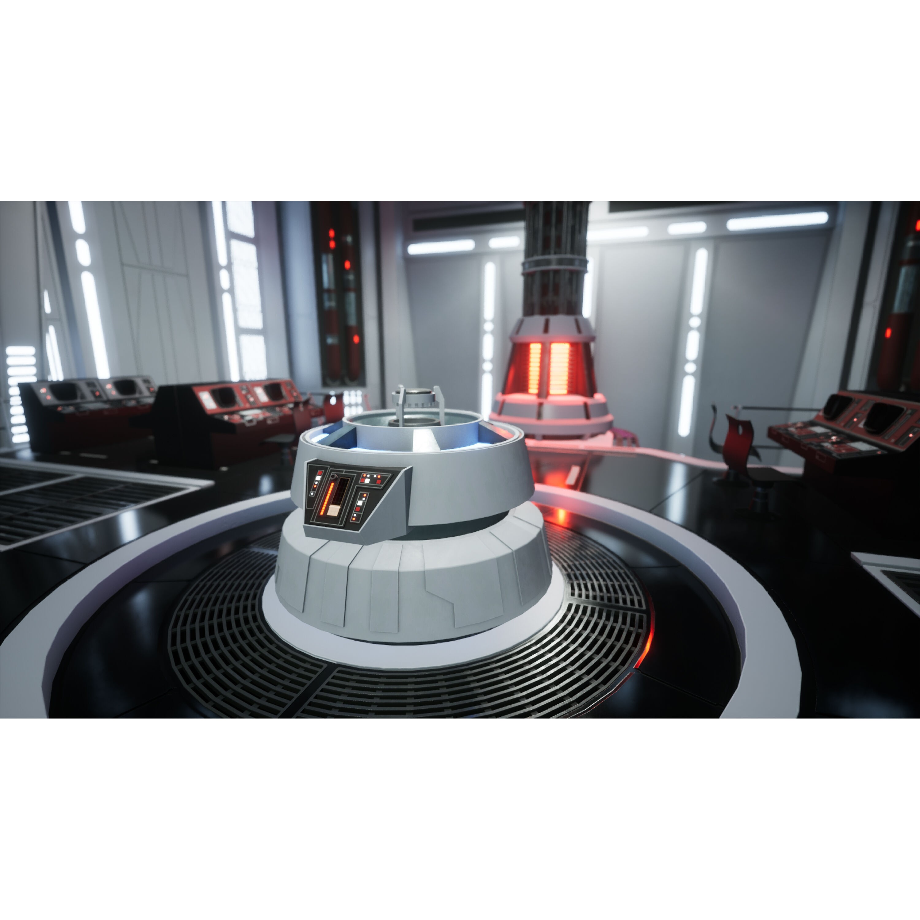 ISB Style Room - Low-Poly Game-Ready 3D Model - View 9