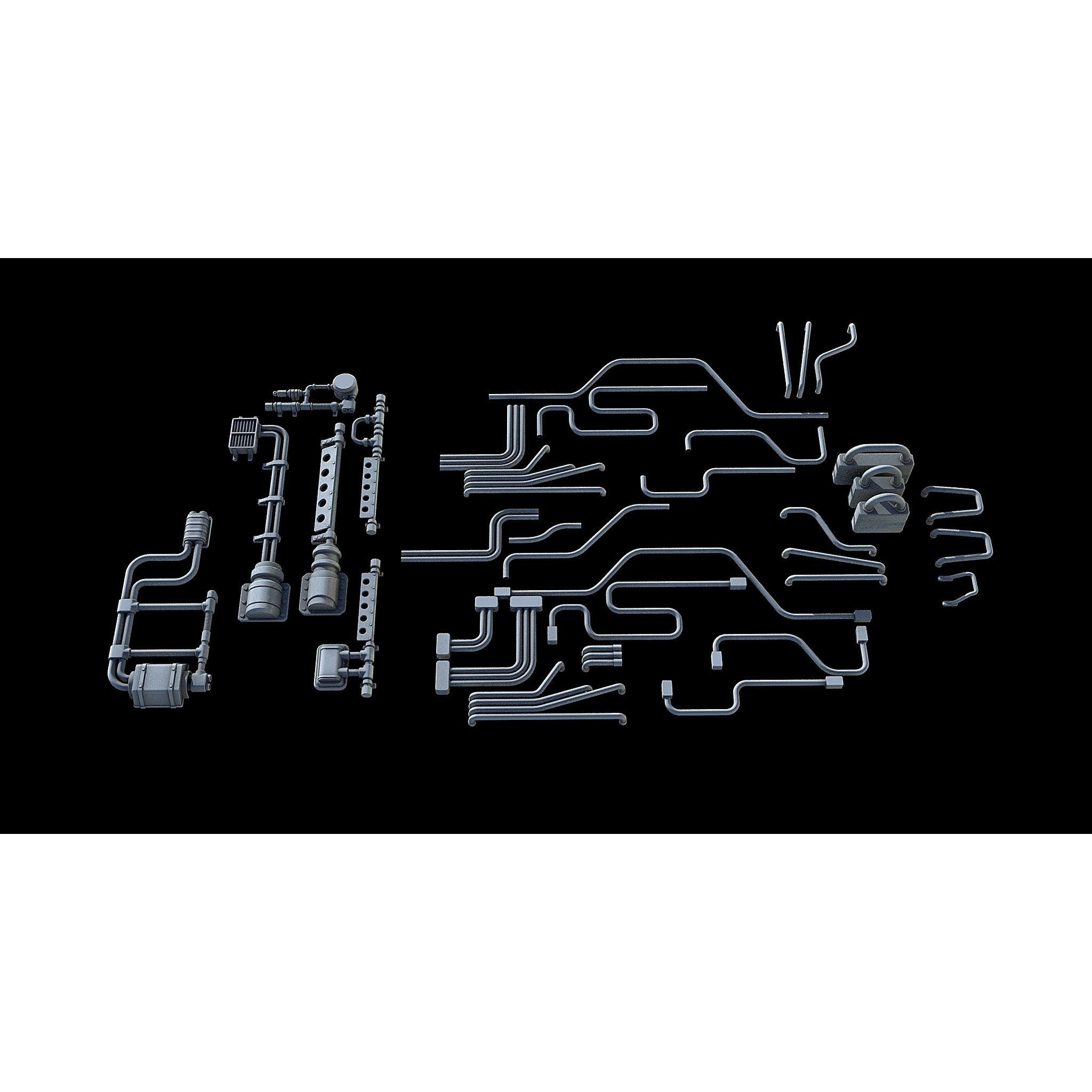 Sci-Fi KitBash and Props Pack - Game-Ready 3D Model - View 11