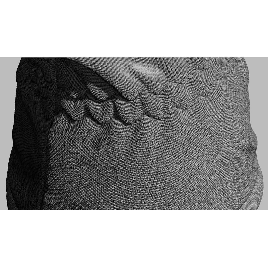 Winter Gloves 3D Model – Low Poly Game Asset, FBX & OBJ Formats - View 24