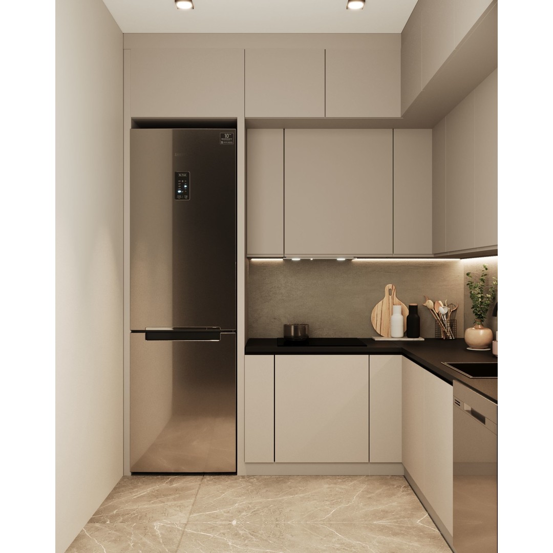 Modern Office 3D Model – Contemporary Interior Design, FBX, OBJ - View 15