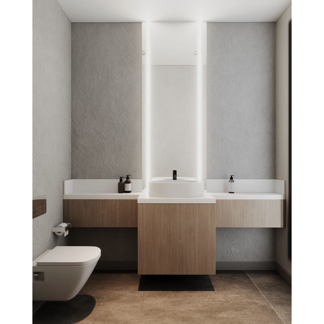 Modern Office 3D Model – Contemporary Interior Design, FBX, OBJ - View 22