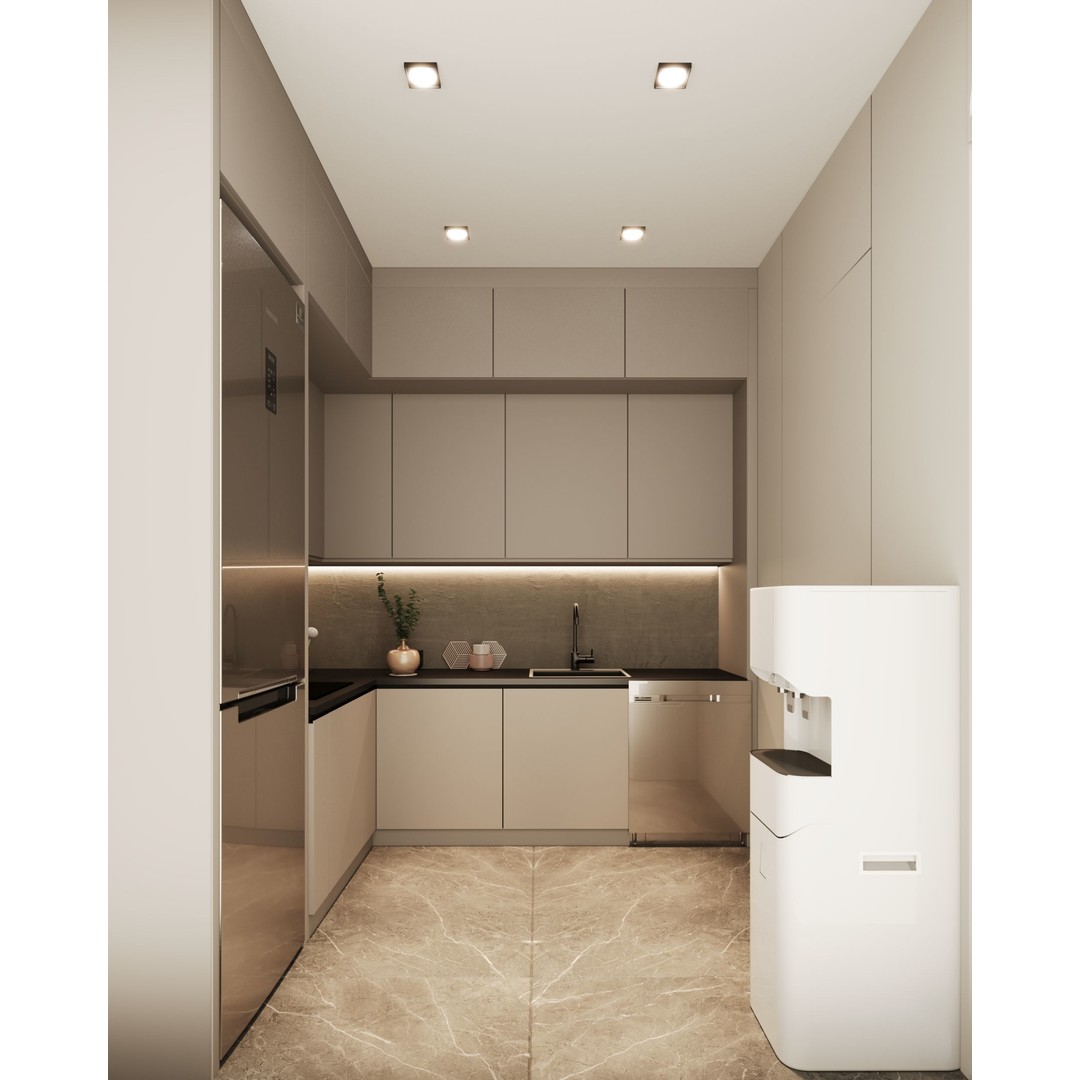 Modern Office 3D Model – Contemporary Interior Design, FBX, OBJ - View 9