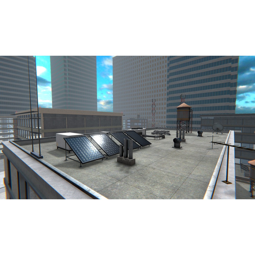 Complete City 3D Model – Low Poly Modular Asset Pack for Unity & Unreal - View 14