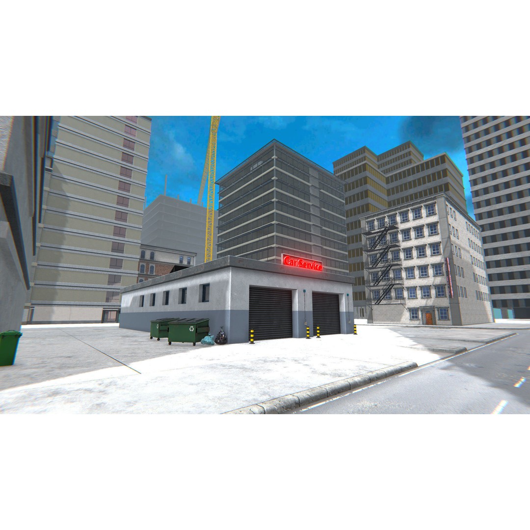 Complete City 3D Model – Low Poly Modular Asset Pack for Unity & Unreal - View 23
