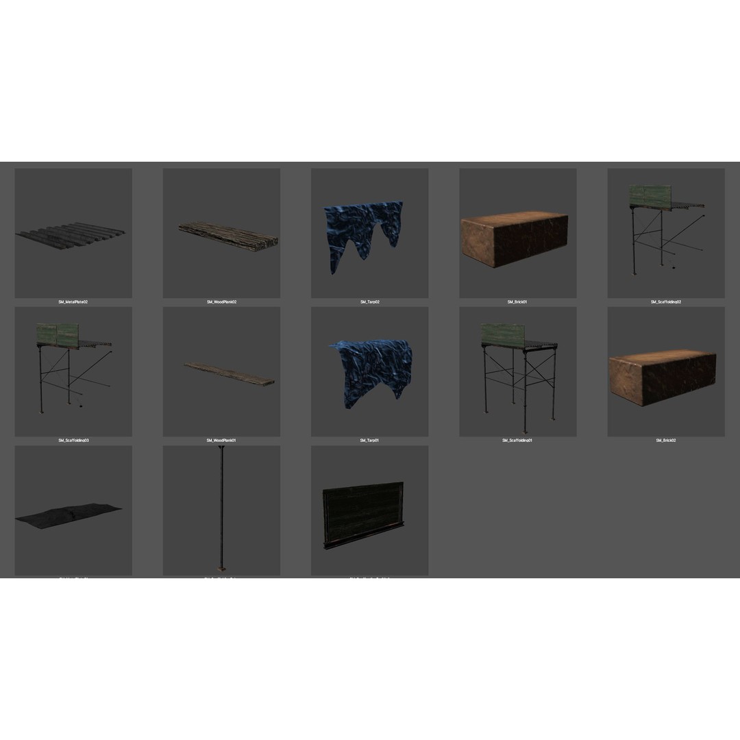Complete City 3D Model – Low Poly Modular Asset Pack for Unity & Unreal - View 37