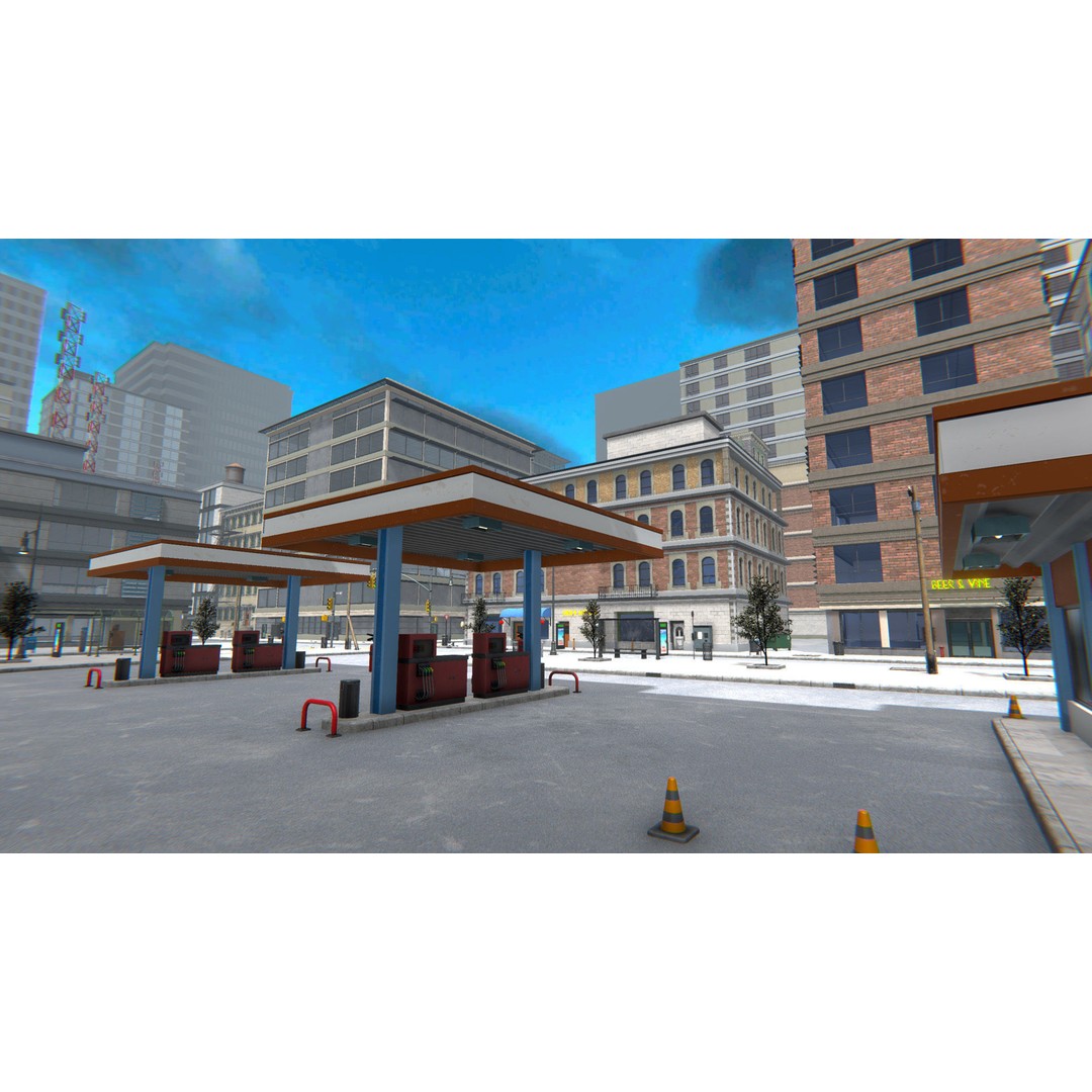 Complete City 3D Model – Low Poly Modular Asset Pack for Unity & Unreal - View 41