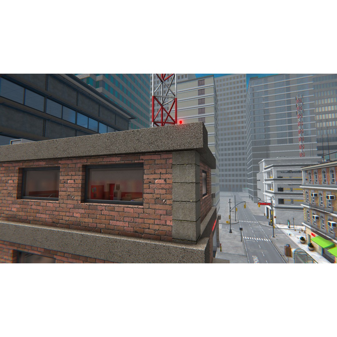 Complete City 3D Model – Low Poly Modular Asset Pack for Unity & Unreal - View 46