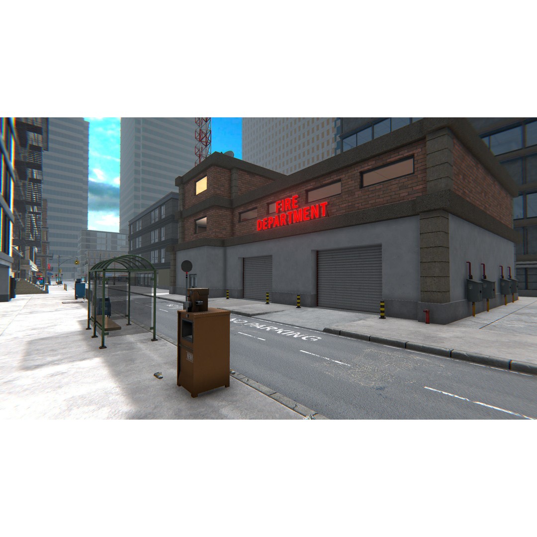 Complete City 3D Model – Low Poly Modular Asset Pack for Unity & Unreal - View 53
