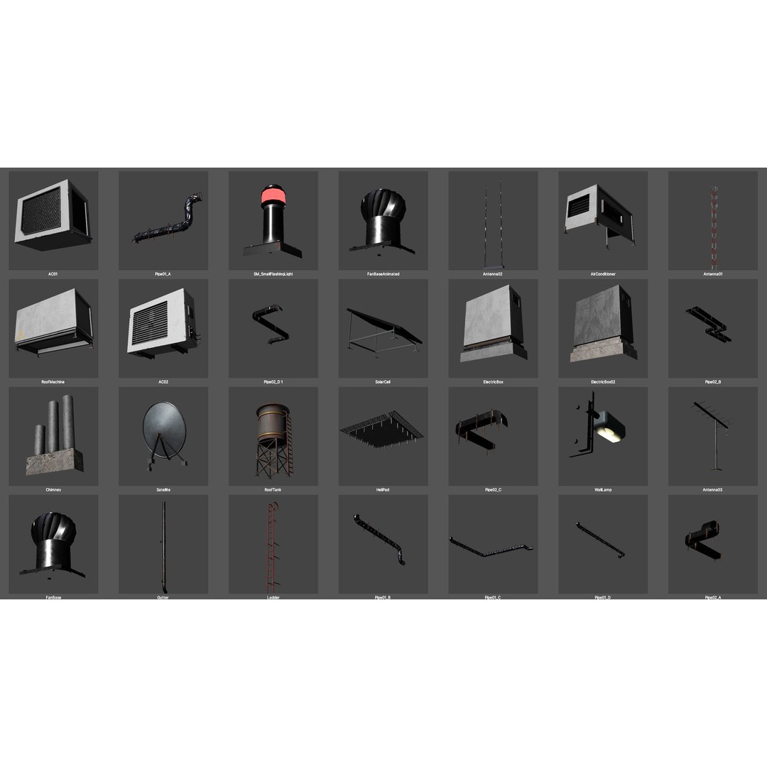 Complete City 3D Model – Low Poly Modular Asset Pack for Unity & Unreal - View 62