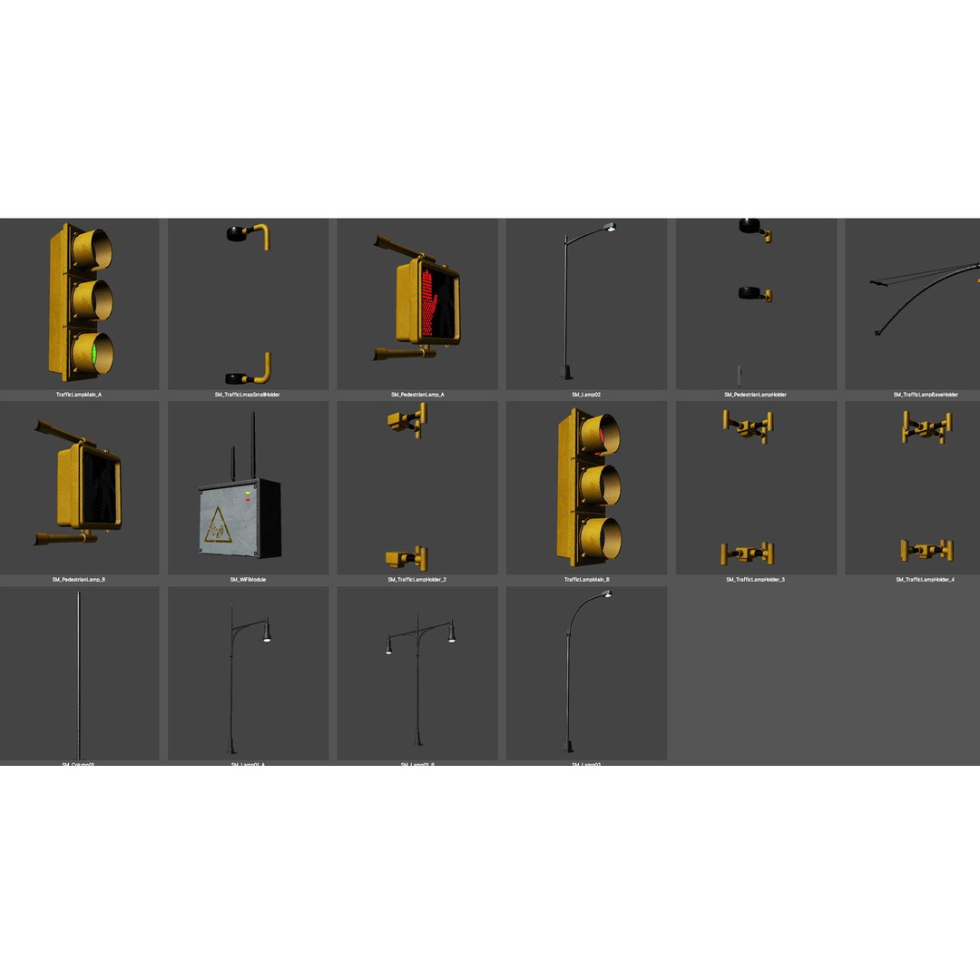 Complete City 3D Model – Low Poly Modular Asset Pack for Unity & Unreal - View 64