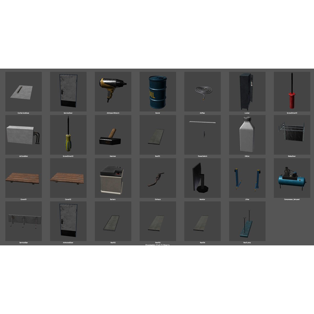 Complete City 3D Model – Low Poly Modular Asset Pack for Unity & Unreal - View 74
