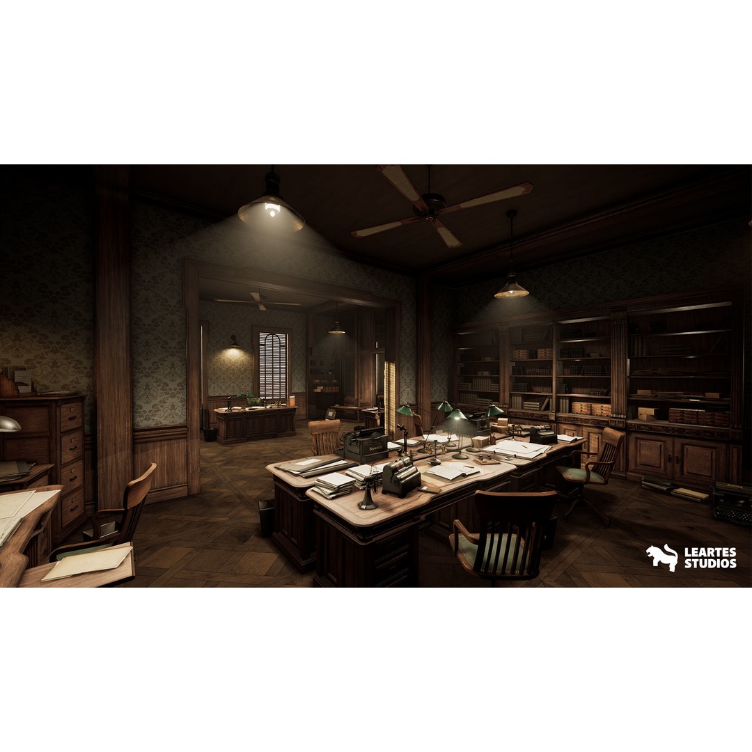 1900s Environments Mega Bundle 3D Model – Low Poly Game Ready Assets - View 17