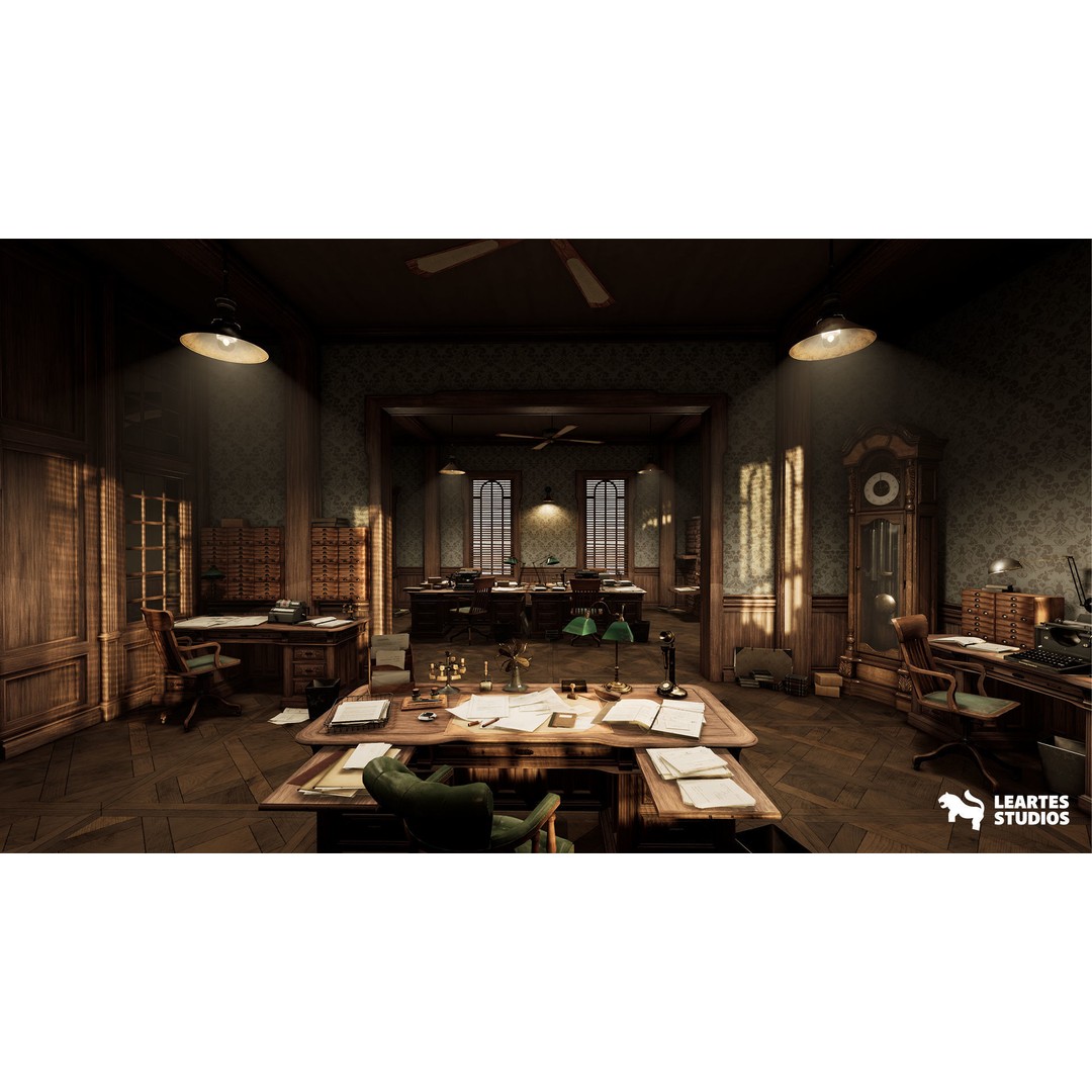 1900s Environments Mega Bundle 3D Model – Low Poly Game Ready Assets - View 18