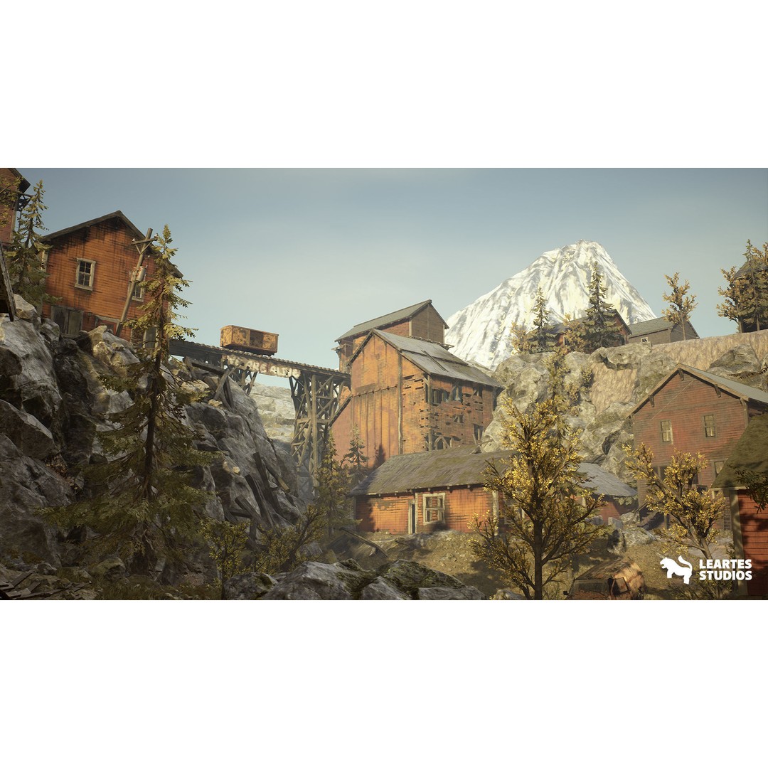 1900s Environments Mega Bundle 3D Model – Low Poly Game Ready Assets - View 23