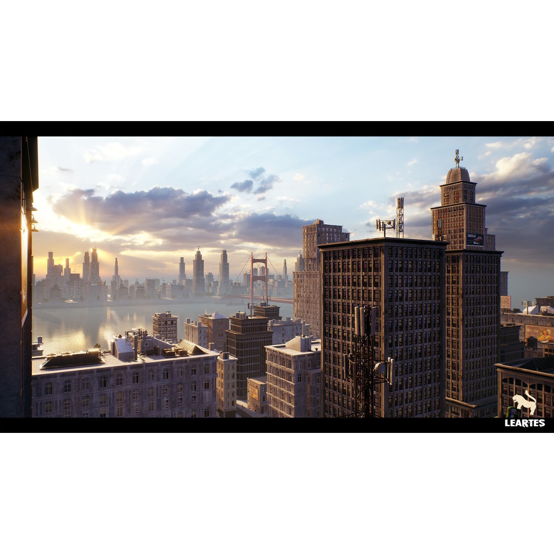 1900s Environments Mega Bundle 3D Model – Low Poly Game Ready Assets - View 5