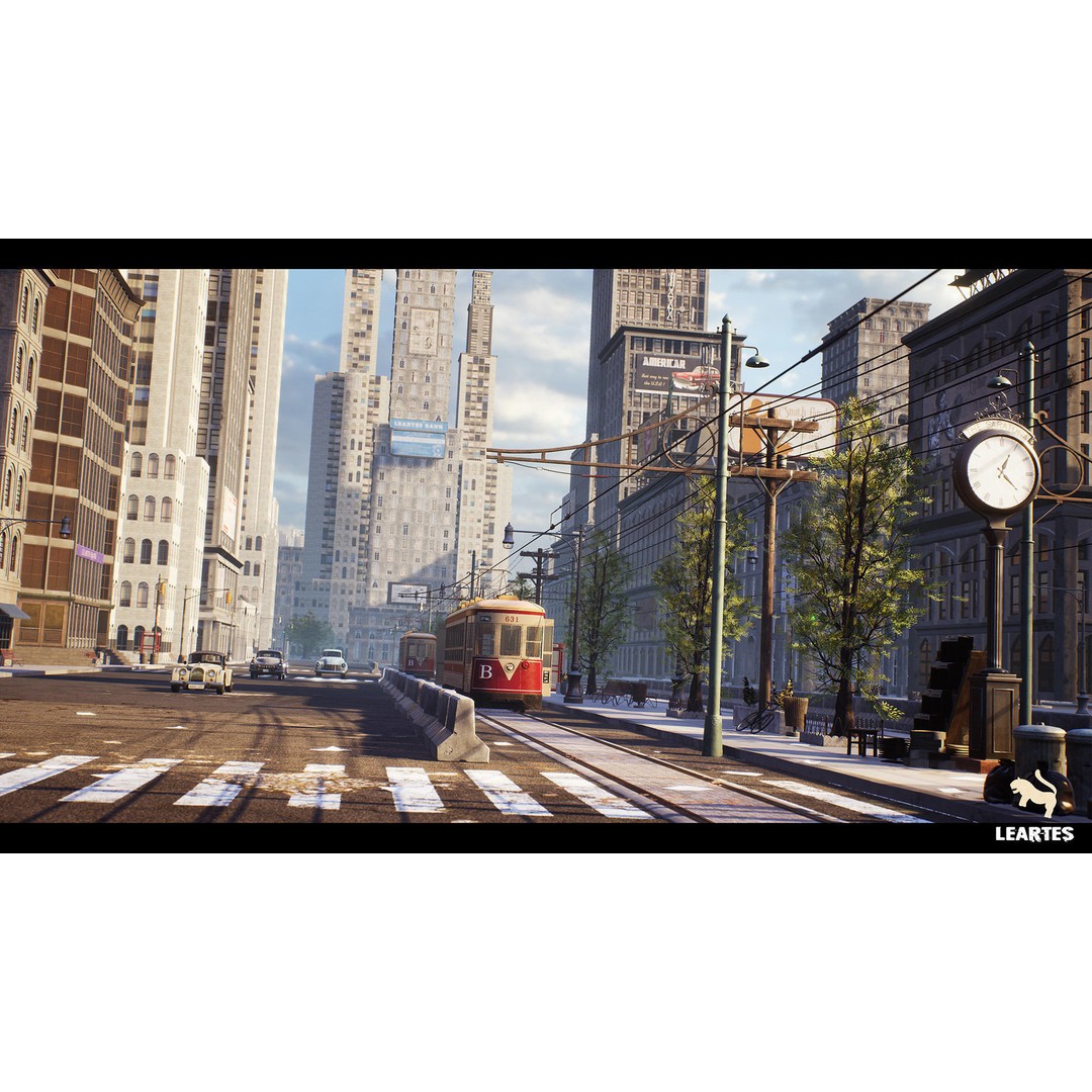 1900s Environments Mega Bundle 3D Model – Low Poly Game Ready Assets - View 7