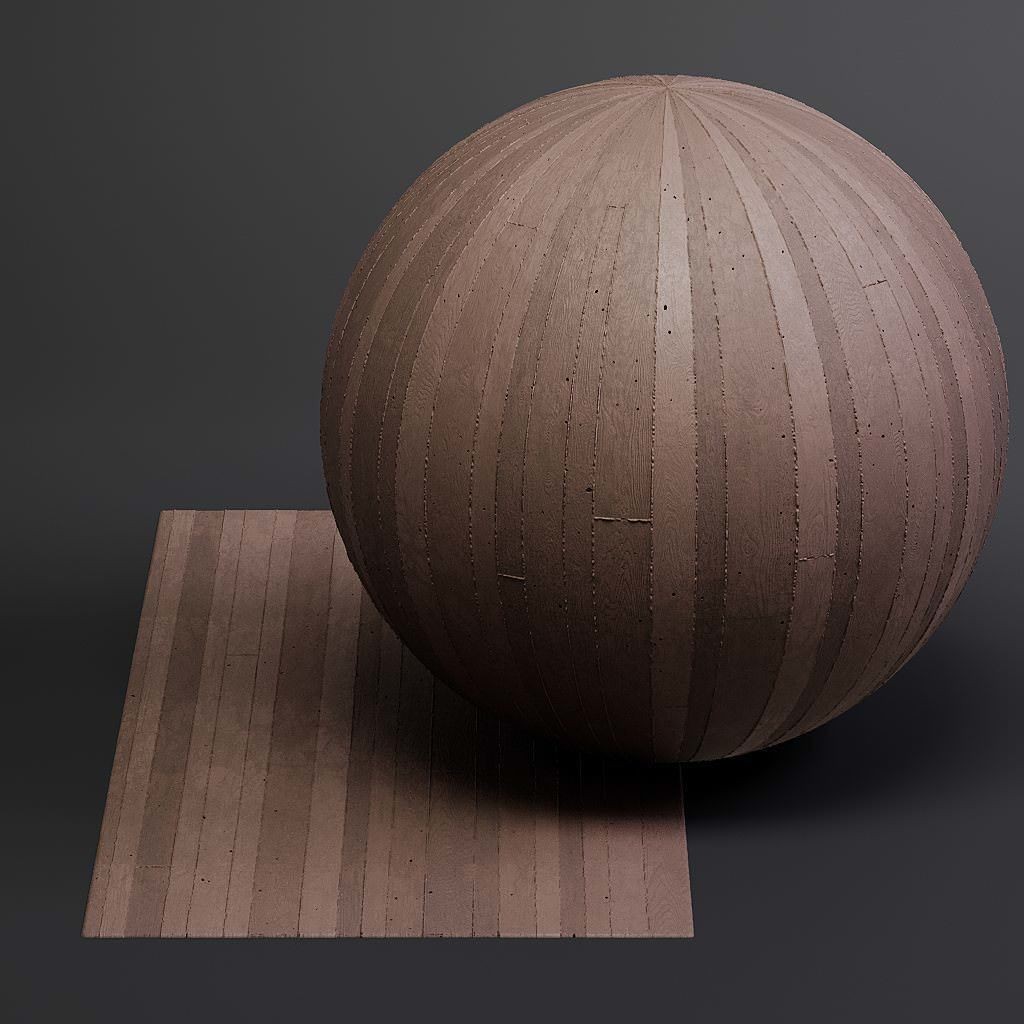 Concrete 3D Model – Structured PBR Materials, 8K Seamless Textures - View 15