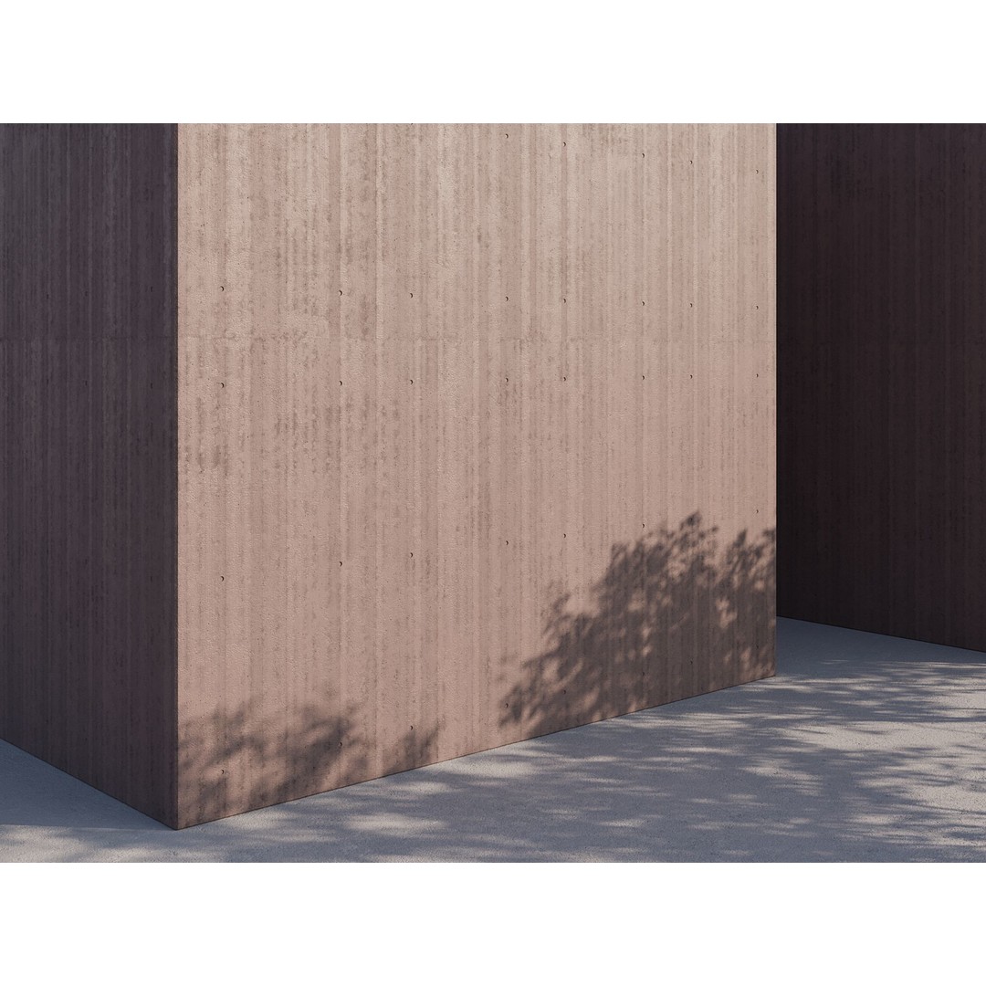 Concrete 3D Model – Structured PBR Materials, 8K Seamless Textures - View 32