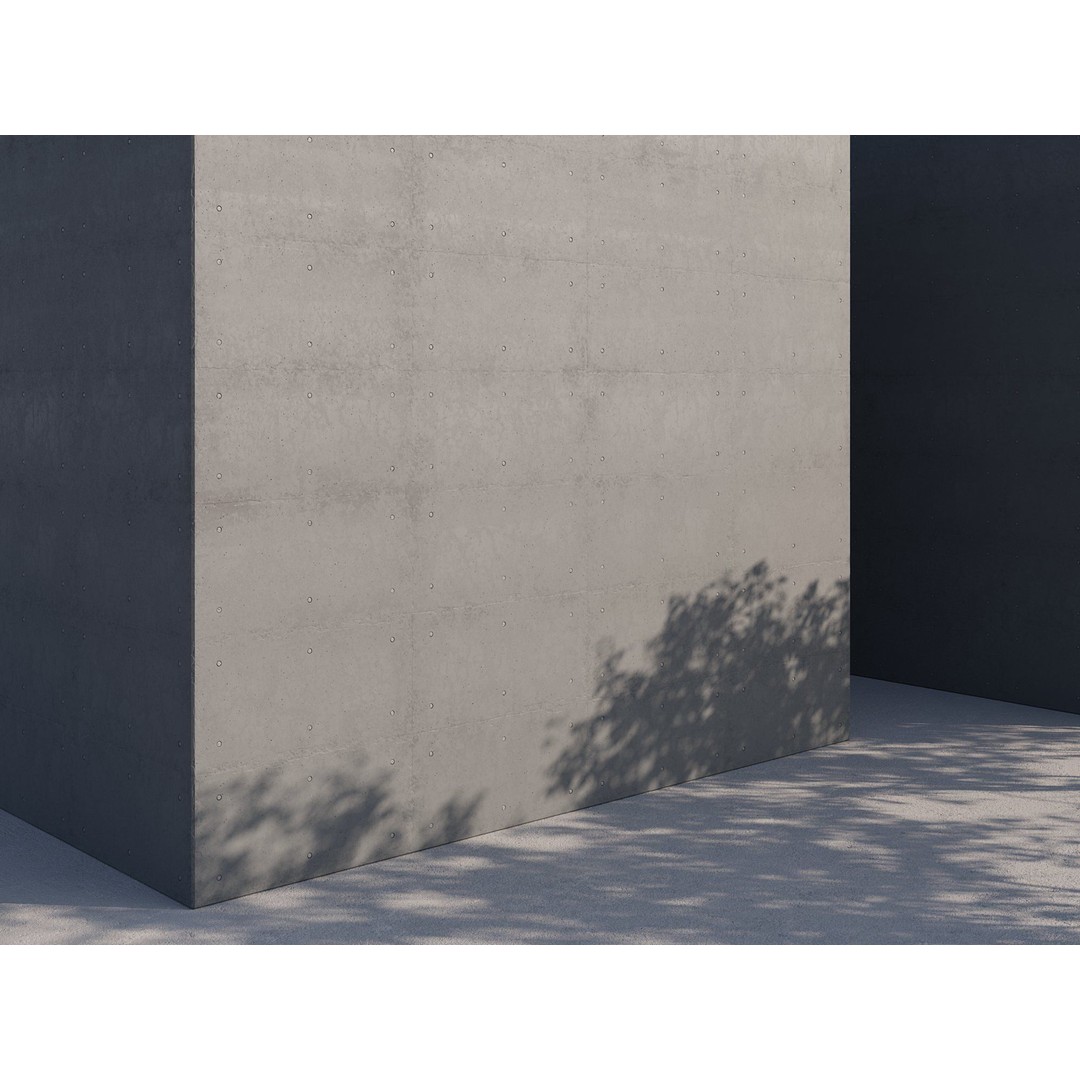 Concrete 3D Model – Structured PBR Materials, 8K Seamless Textures - View 36