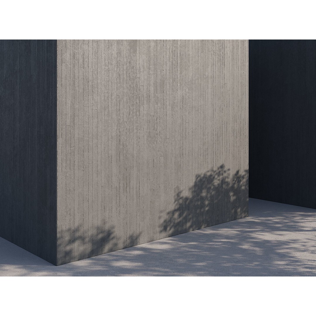 Concrete 3D Model – Structured PBR Materials, 8K Seamless Textures - View 42