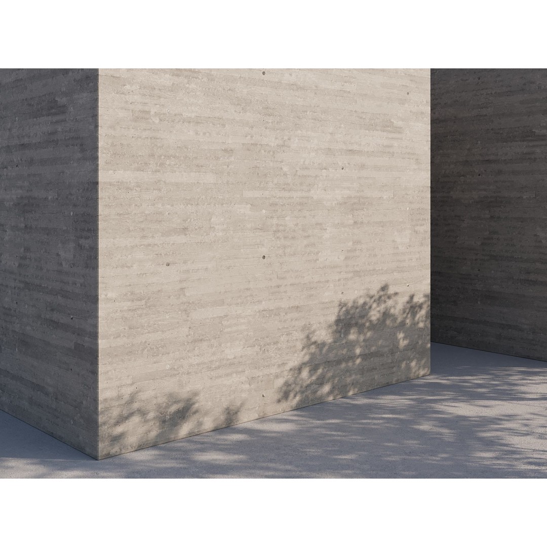 Concrete 3D Model – Structured PBR Materials, 8K Seamless Textures - View 54