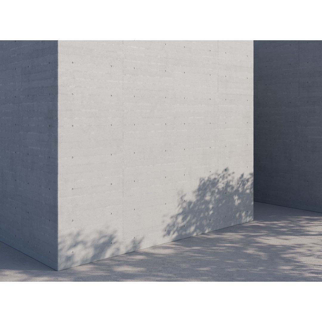 Concrete 3D Model – Structured PBR Materials, 8K Seamless Textures - View 6