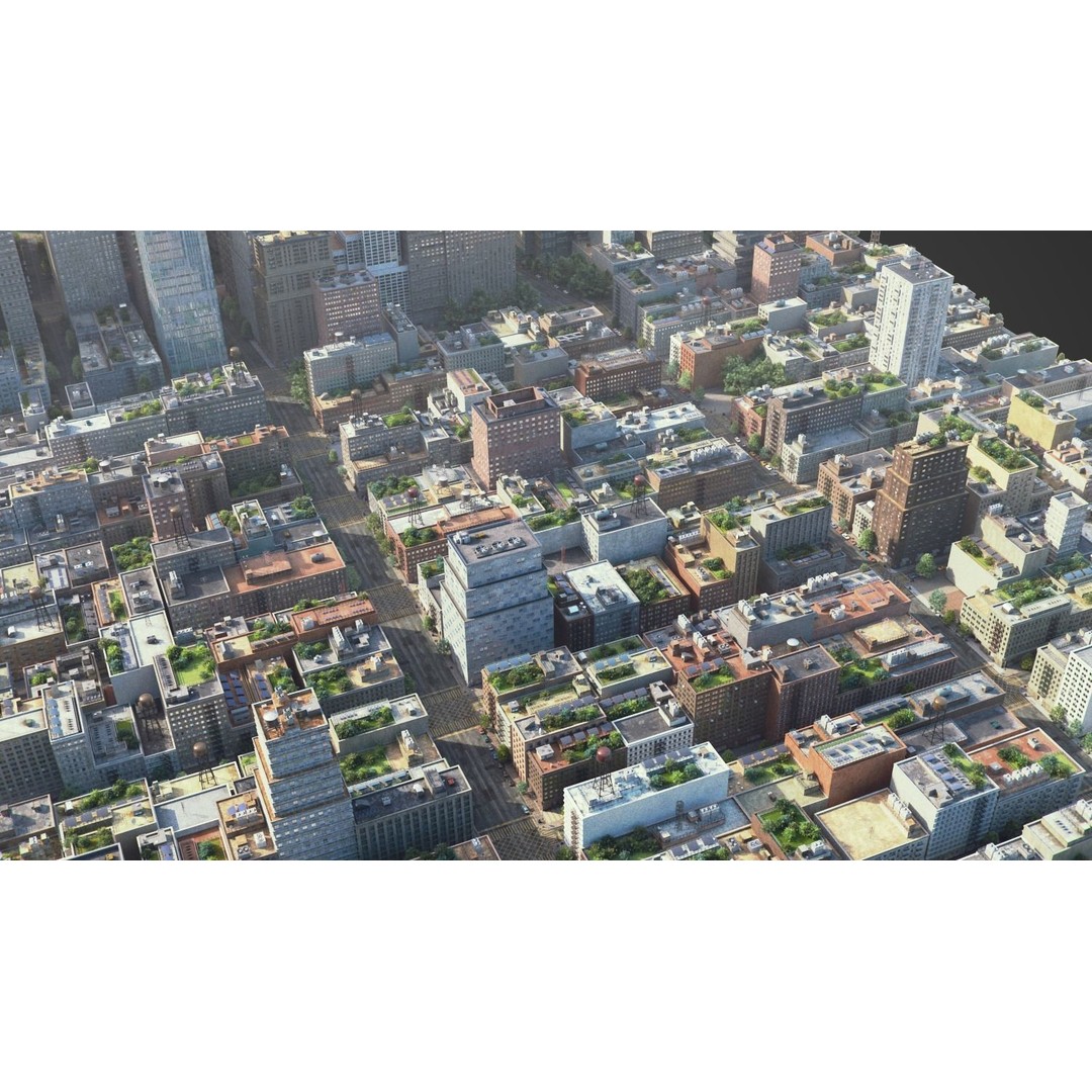 City R5 3D Model – Real World Scale Urban Environment, V-Ray - View 19