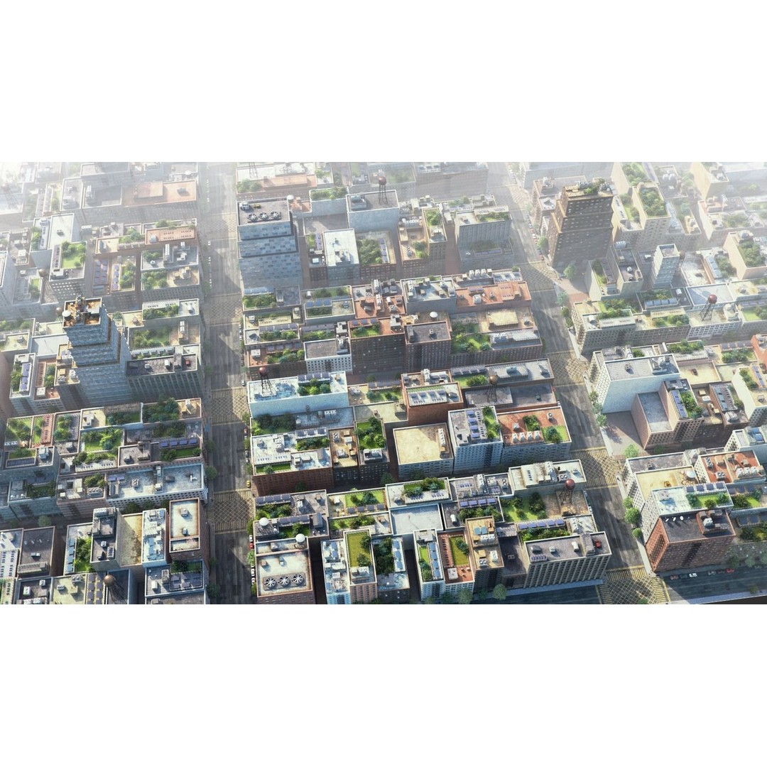 City R5 3D Model – Real World Scale Urban Environment, V-Ray - View 23