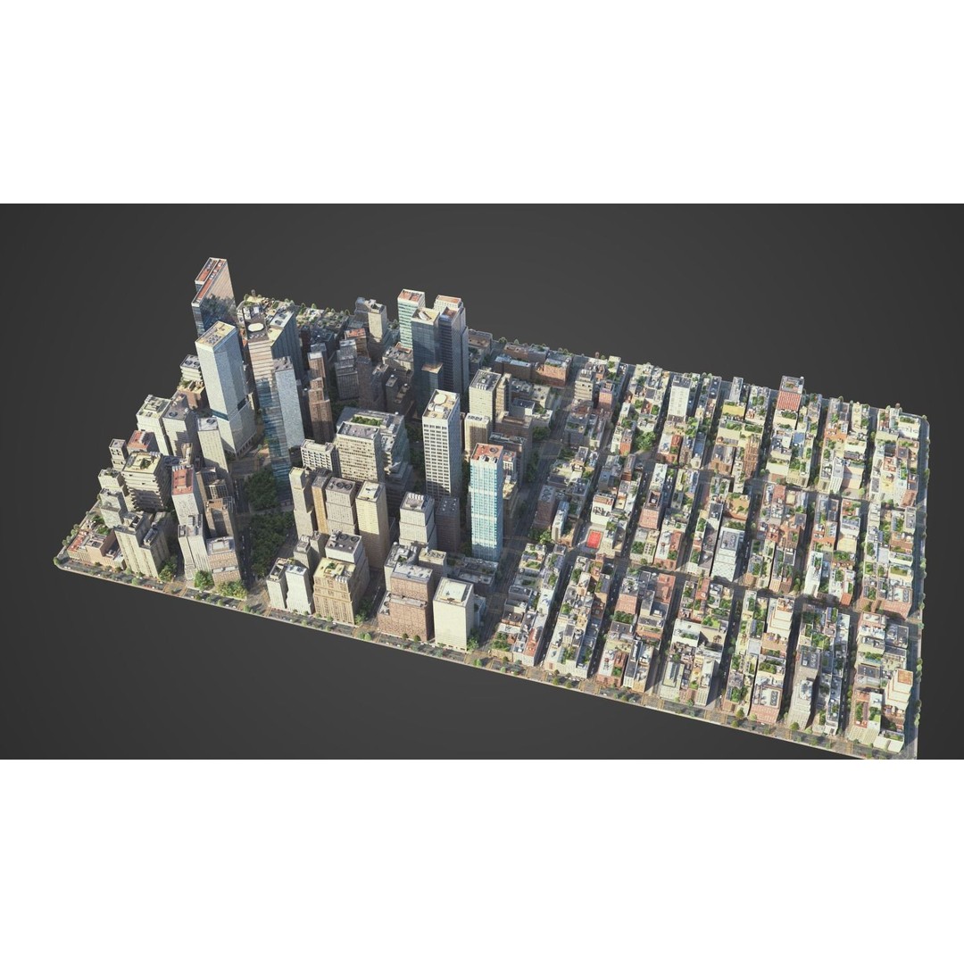 City R5 3D Model – Real World Scale Urban Environment, V-Ray - View 24