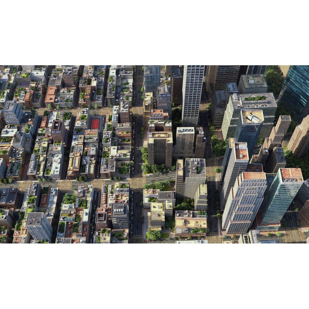 City R5 3D Model – Real World Scale Urban Environment, V-Ray - View 25