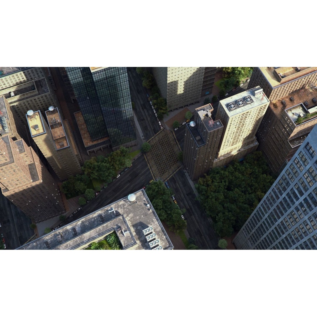 City R5 3D Model – Real World Scale Urban Environment, V-Ray - View 31