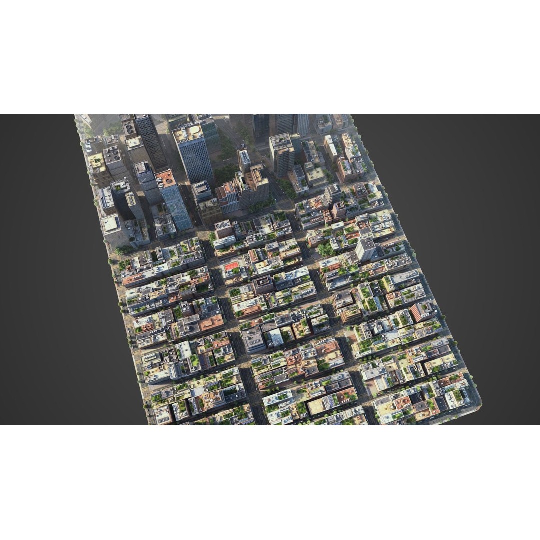 City R5 3D Model – Real World Scale Urban Environment, V-Ray - View 36