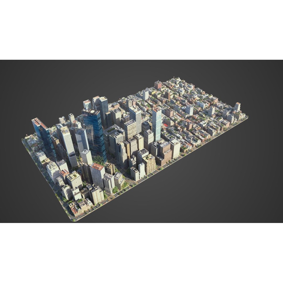 City R5 3D Model – Real World Scale Urban Environment, V-Ray - View 37