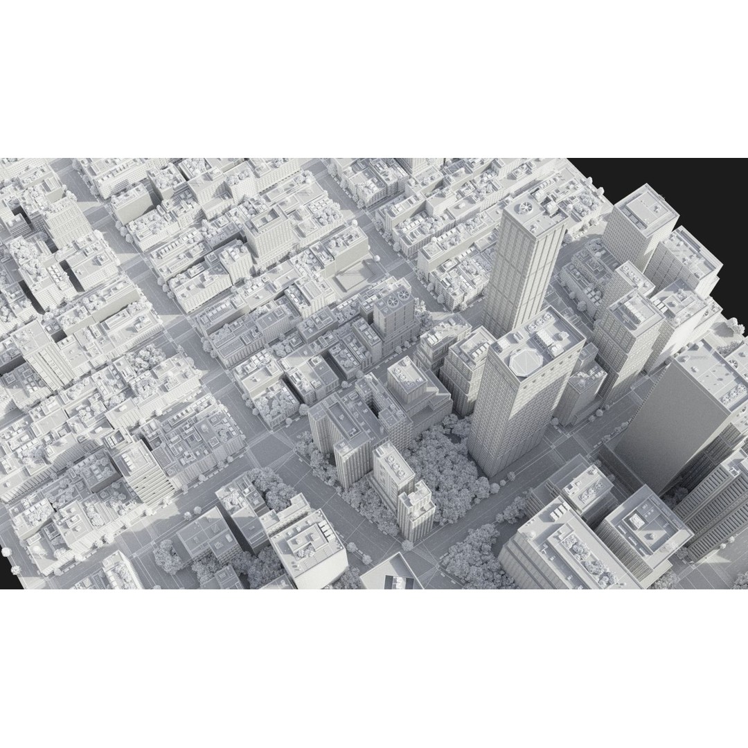City R5 3D Model – Real World Scale Urban Environment, V-Ray - View 40