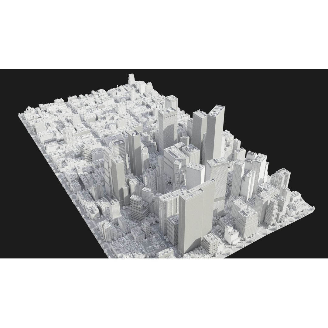 City R5 3D Model – Real World Scale Urban Environment, V-Ray - View 41