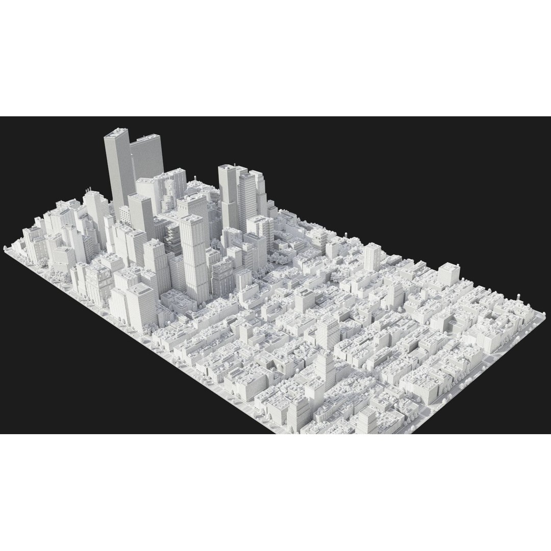 City R5 3D Model – Real World Scale Urban Environment, V-Ray - View 45