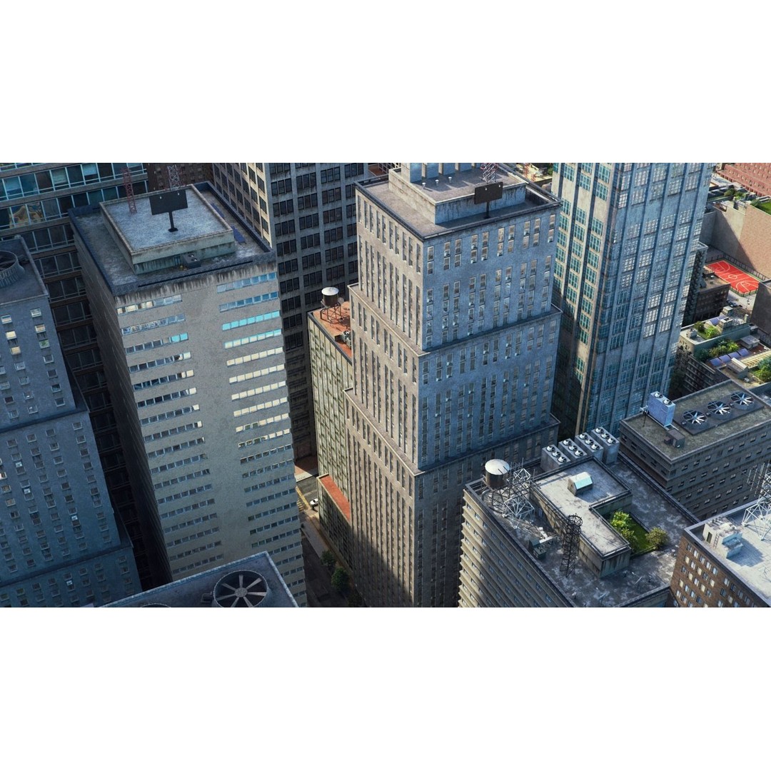 City R5 3D Model – Real World Scale Urban Environment, V-Ray - View 7