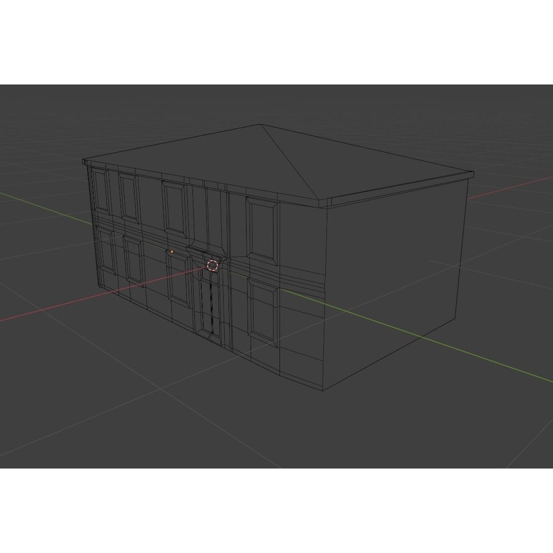 Old Buildings 3D Model – Low Poly Game-Ready Pack, FBX, OBJ, Blender - View 8