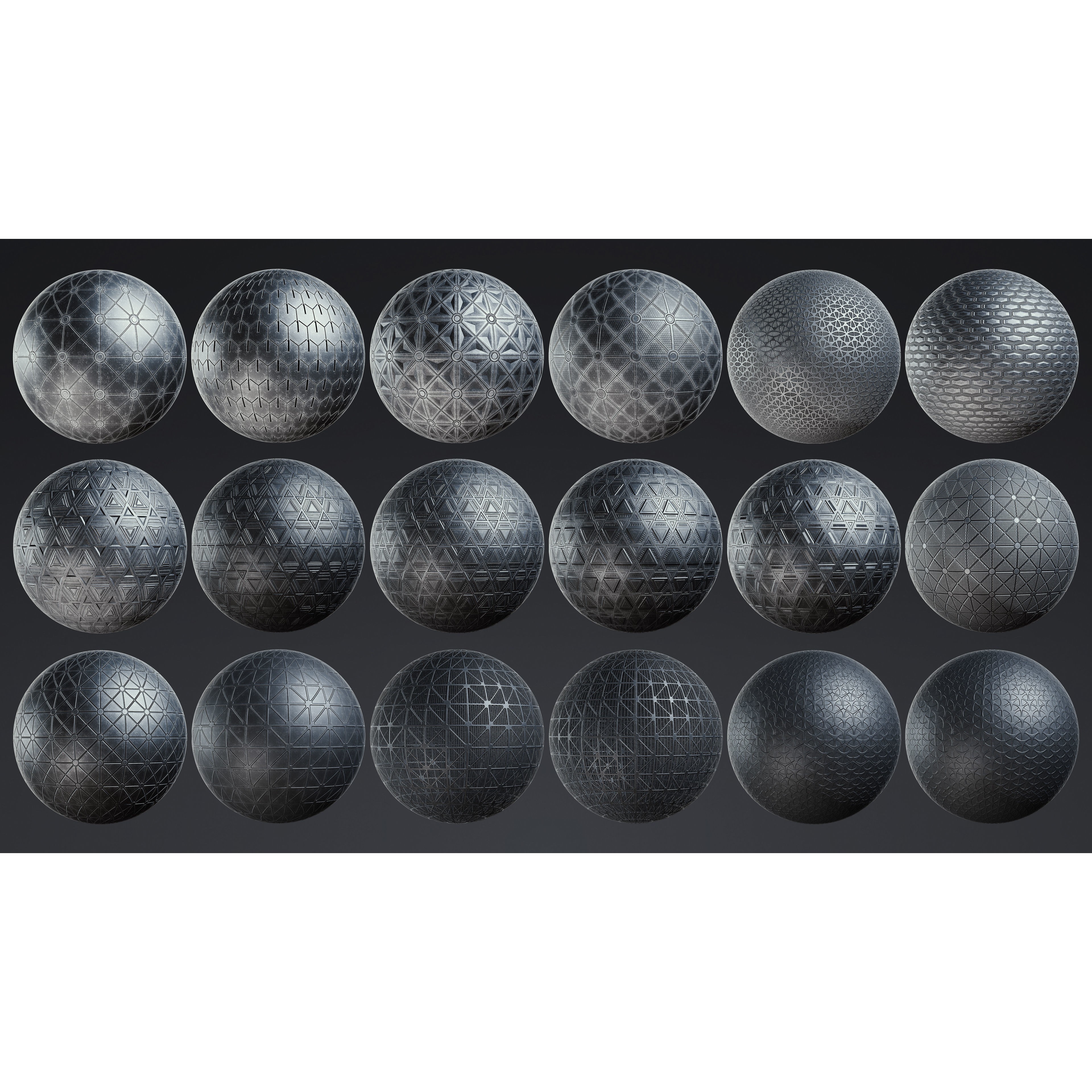 AstroMat Vol 01 - Sci-Fi Smart Materials 3D Model - View 16